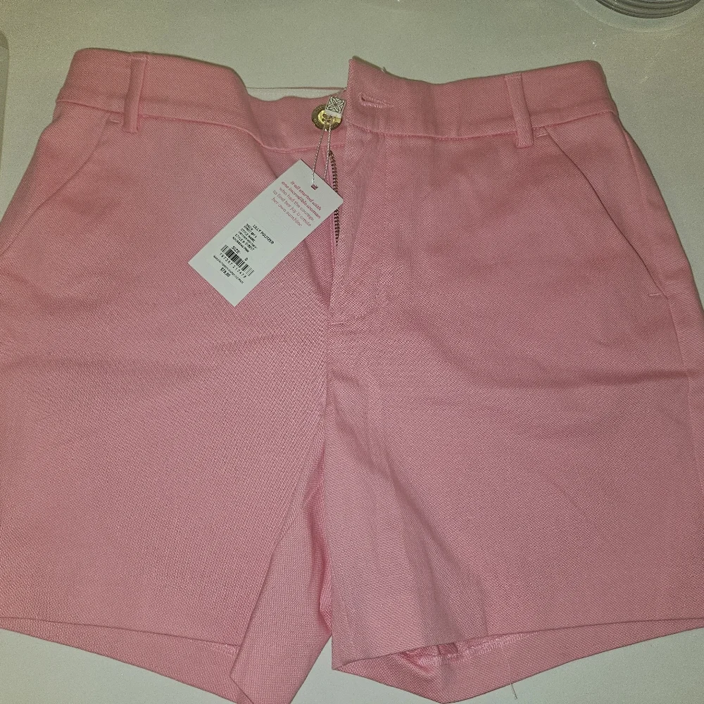 NWT Size 0 Lilly Pulitzer High Rise Gretchen Shorts - Picture 2 of 3